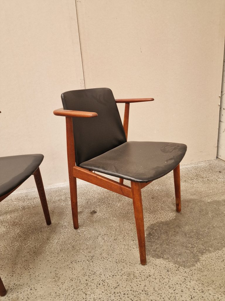 2 armstole i teak af Hans Olsen