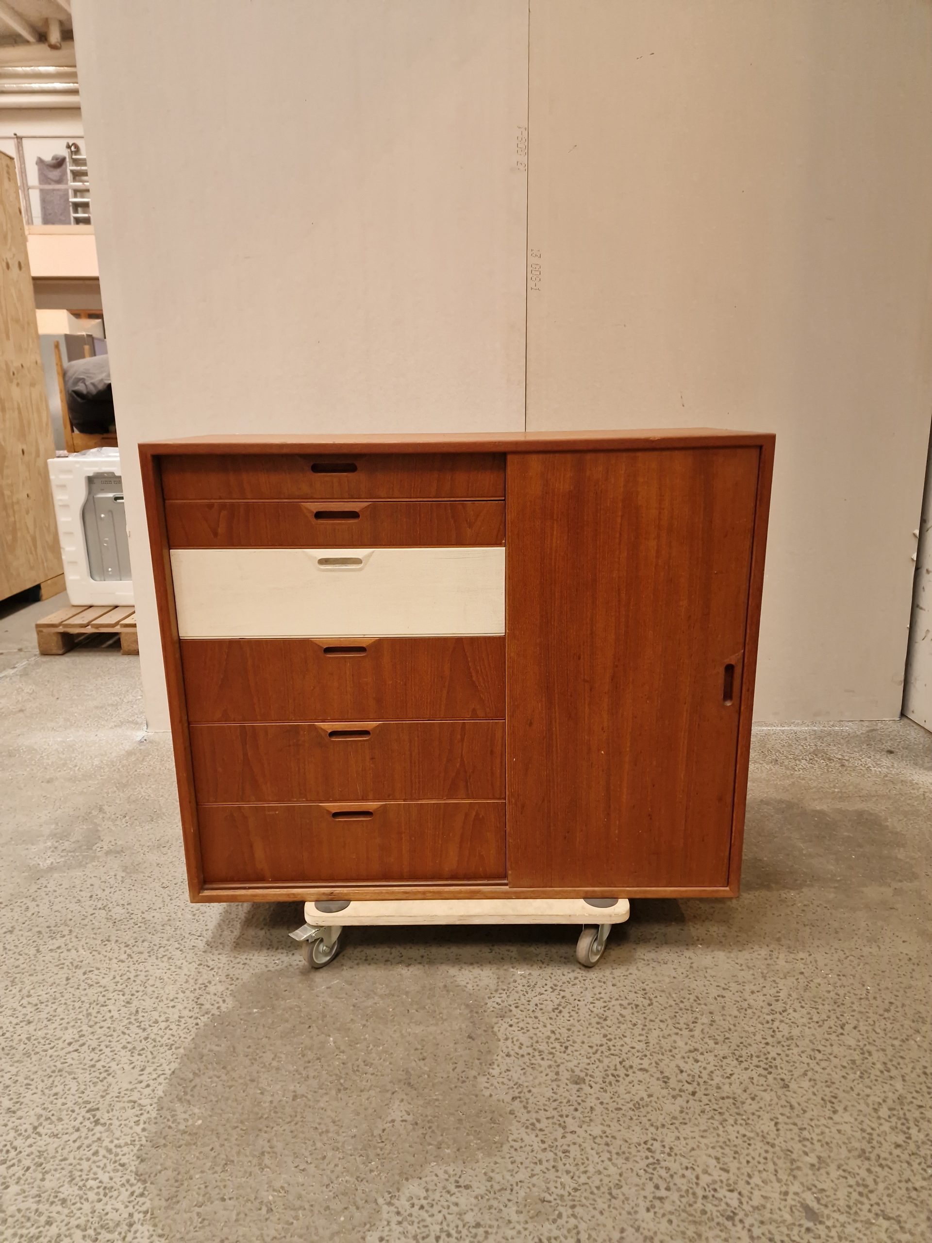 Kommode-skab, teak, Sven Ellekær