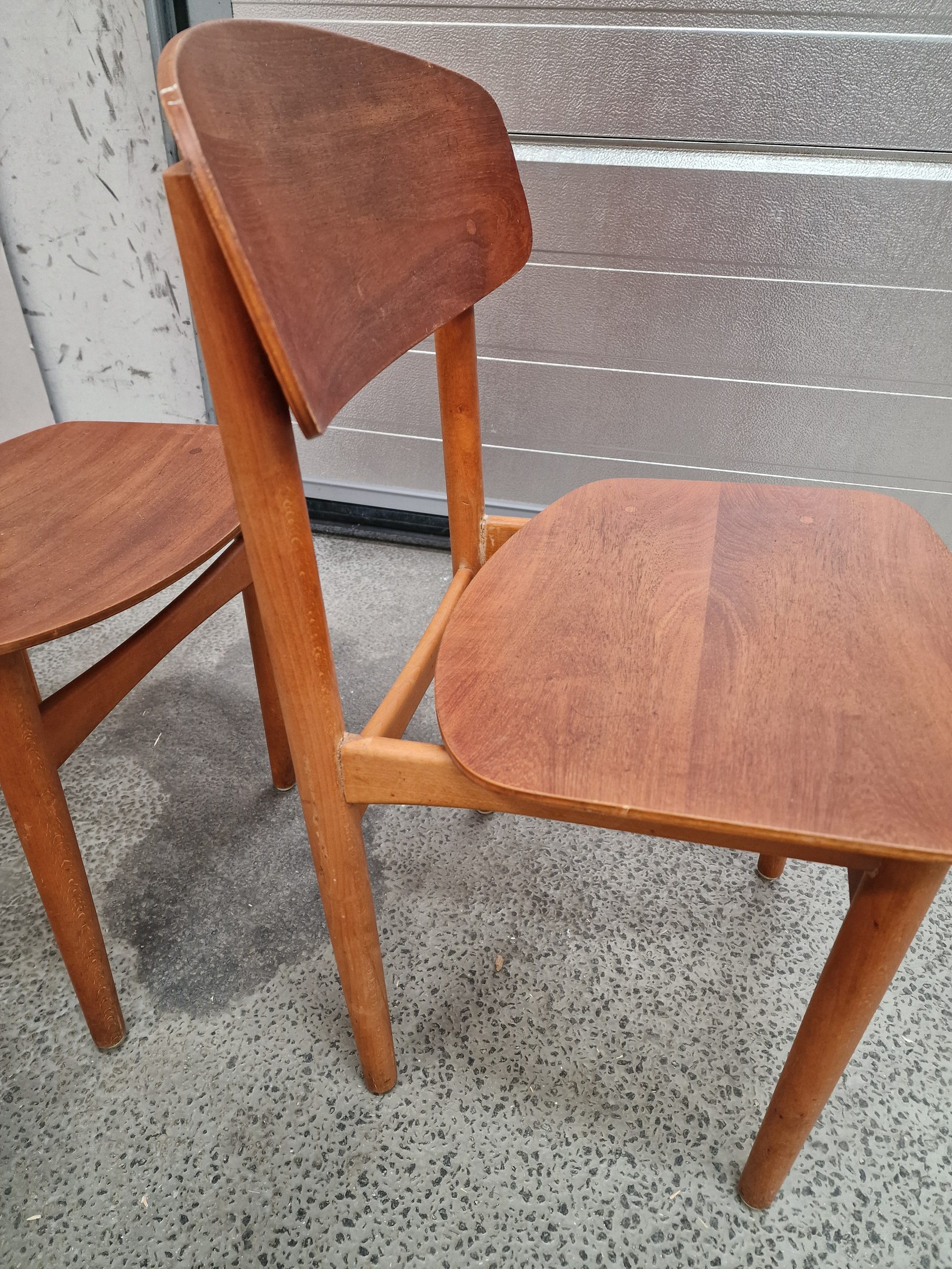 Børge Mogensen model 122, teak, 4 stk