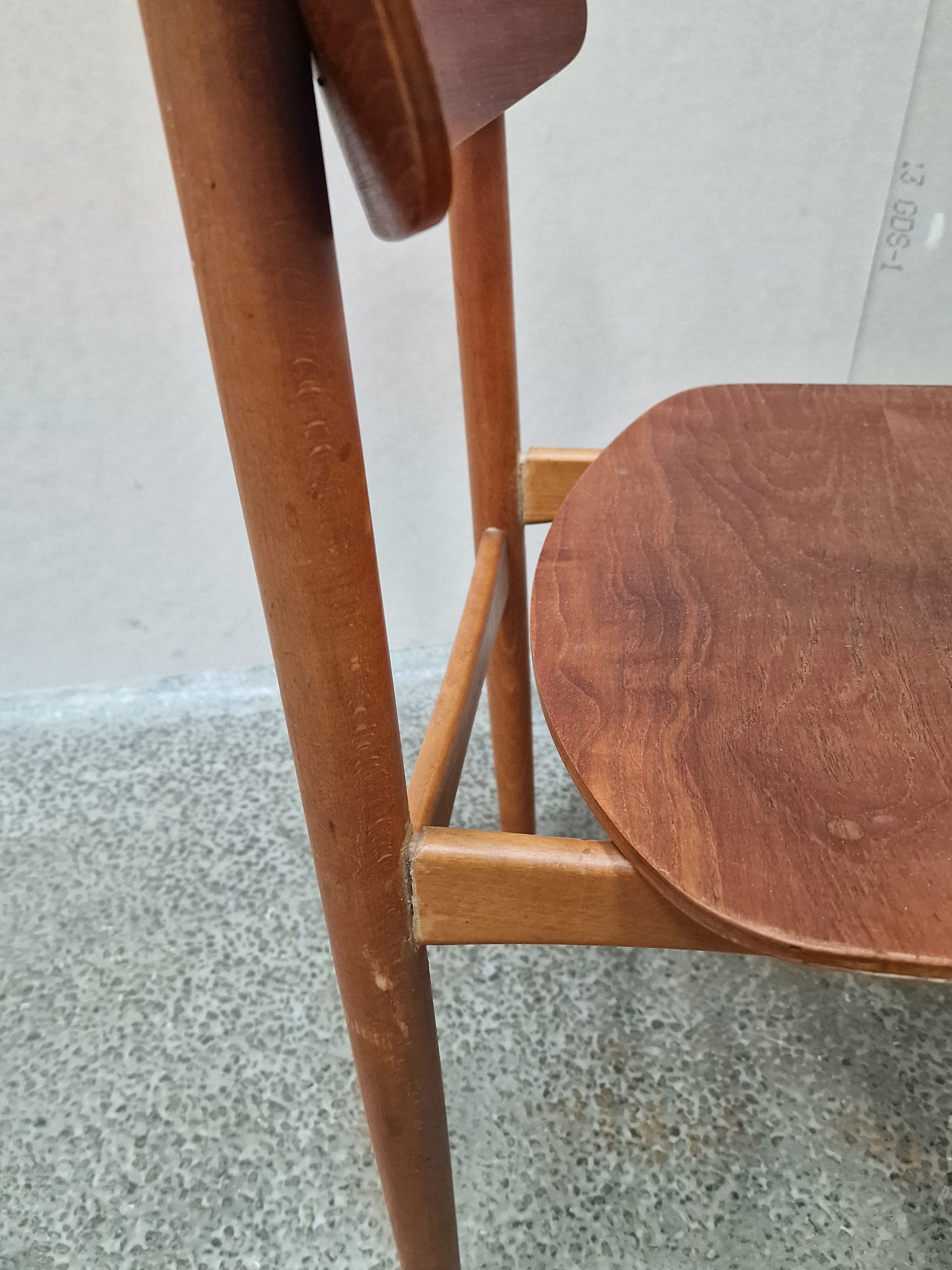 Børge Mogensen model 122, teak, 4 stk