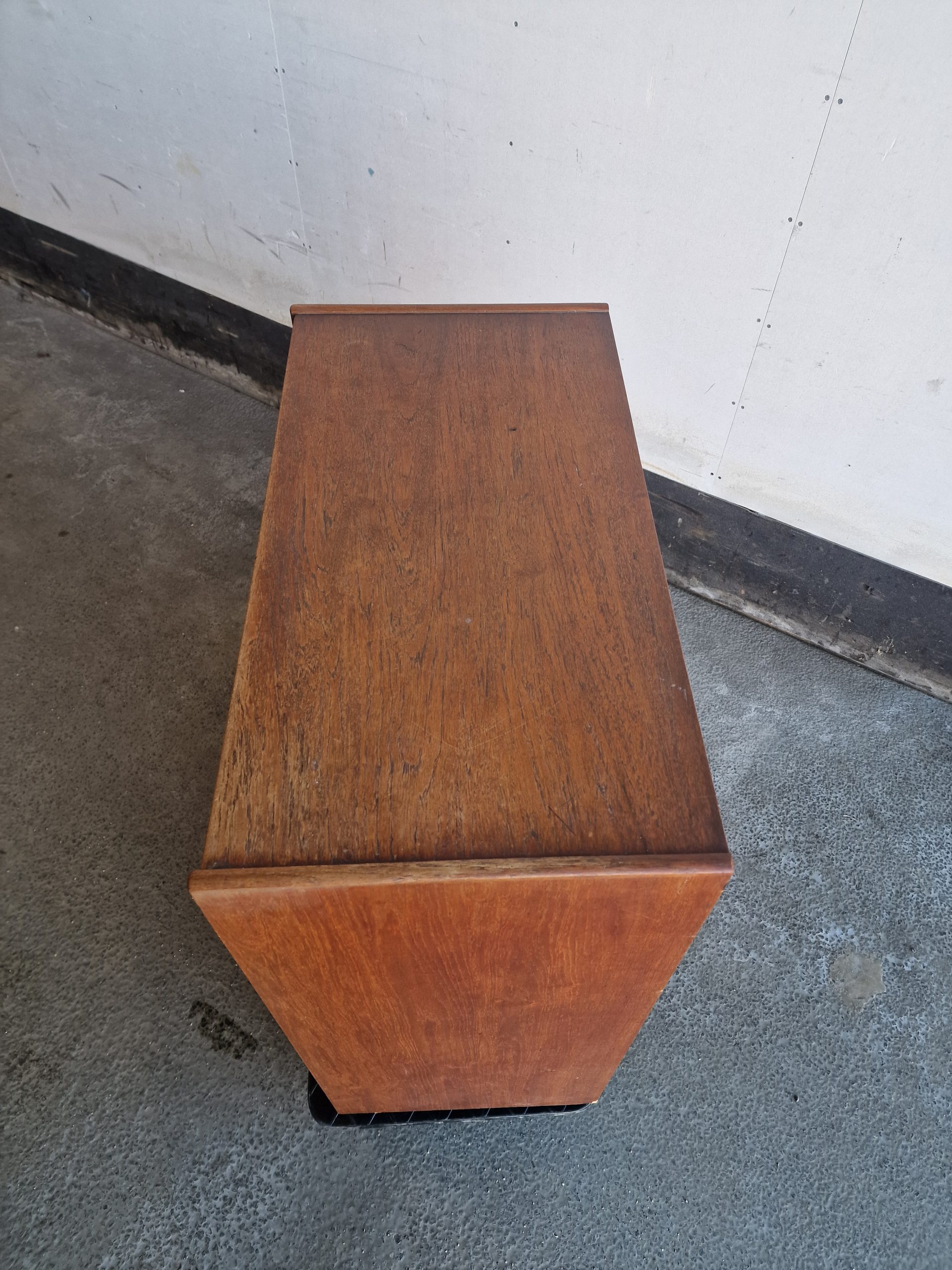 Kommode med seks skuffer, teak