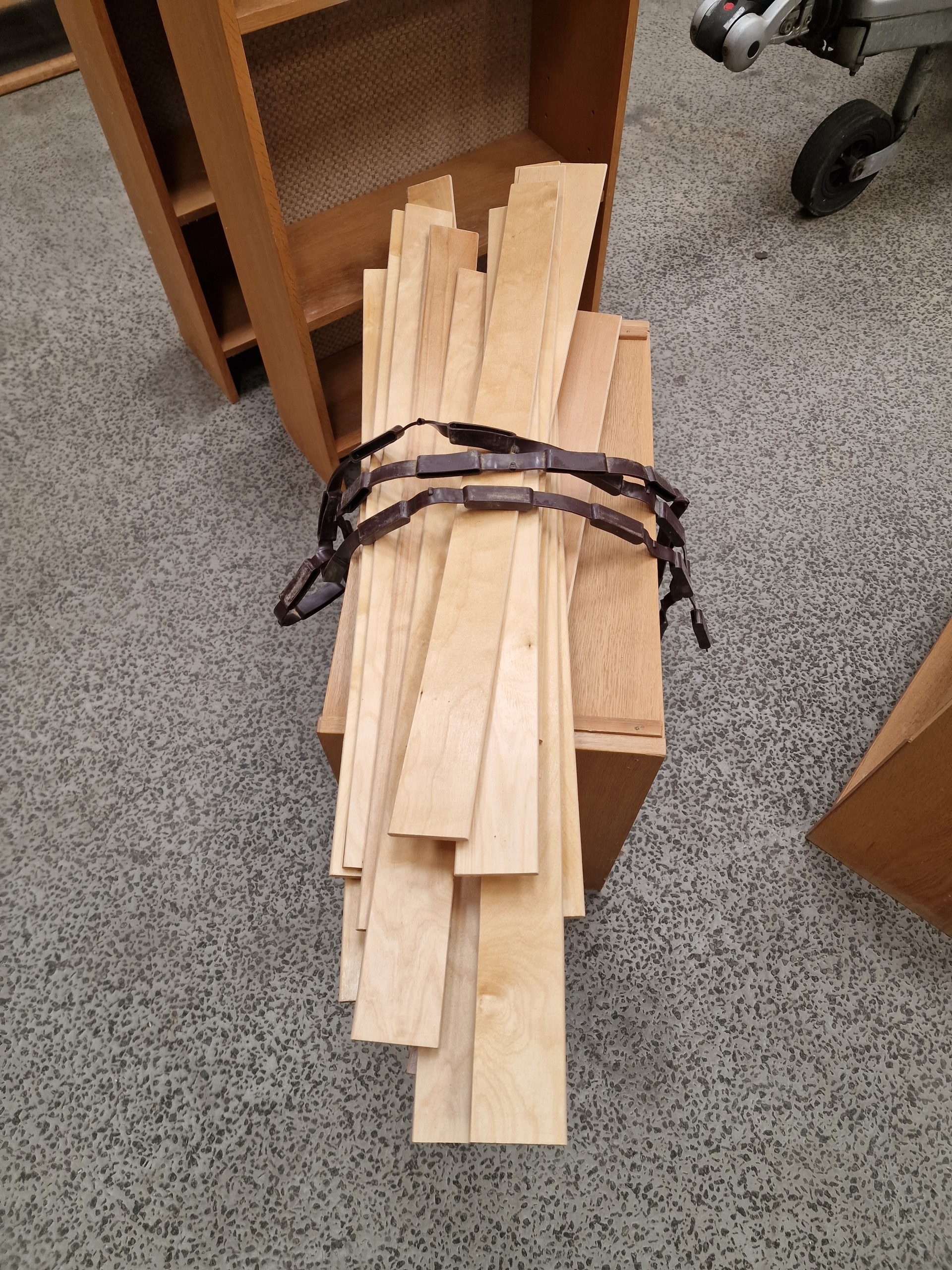 Sengerammer i massiv egetræ