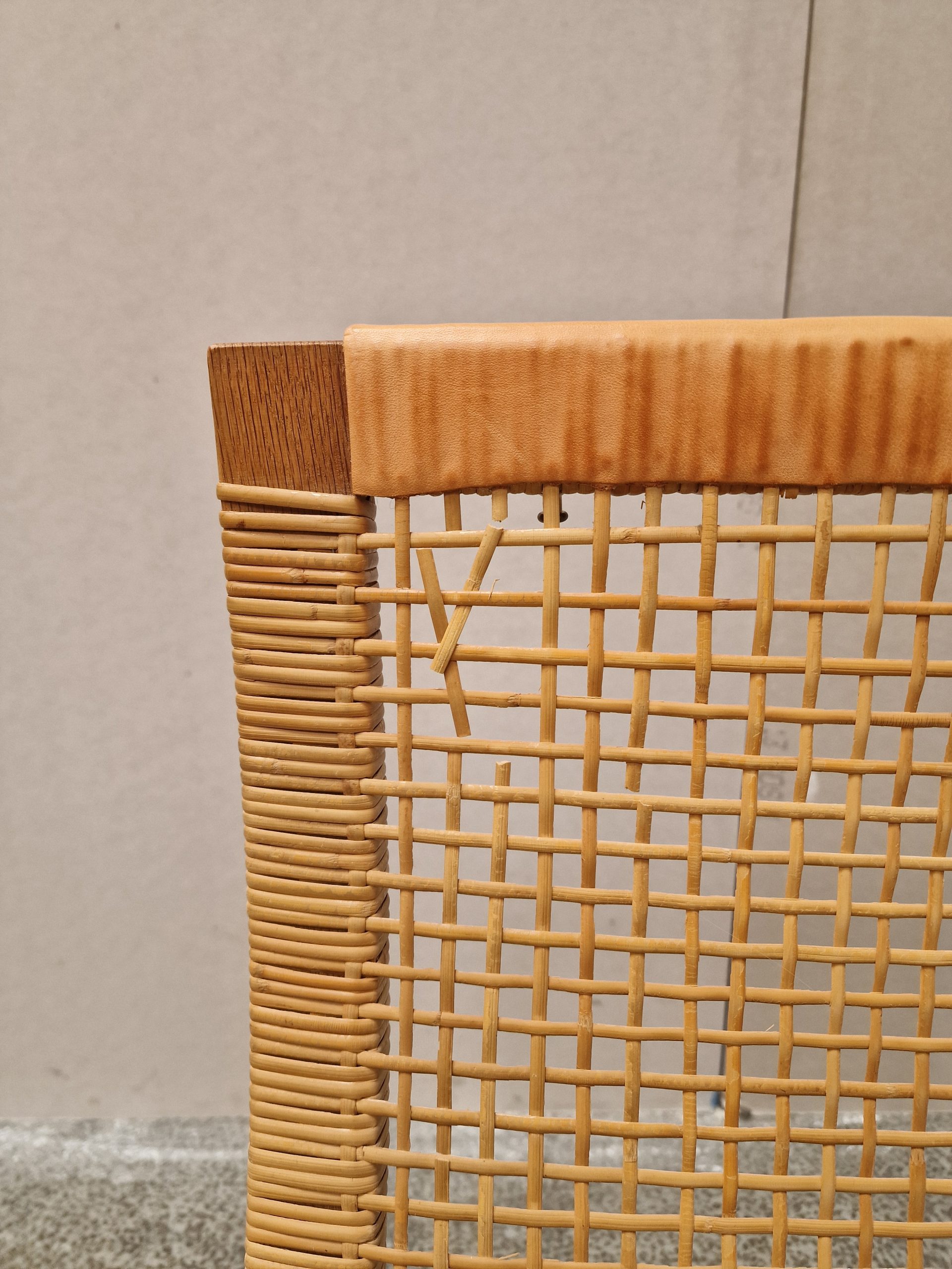 Børge Mogensen Slædestol egetræ og flet