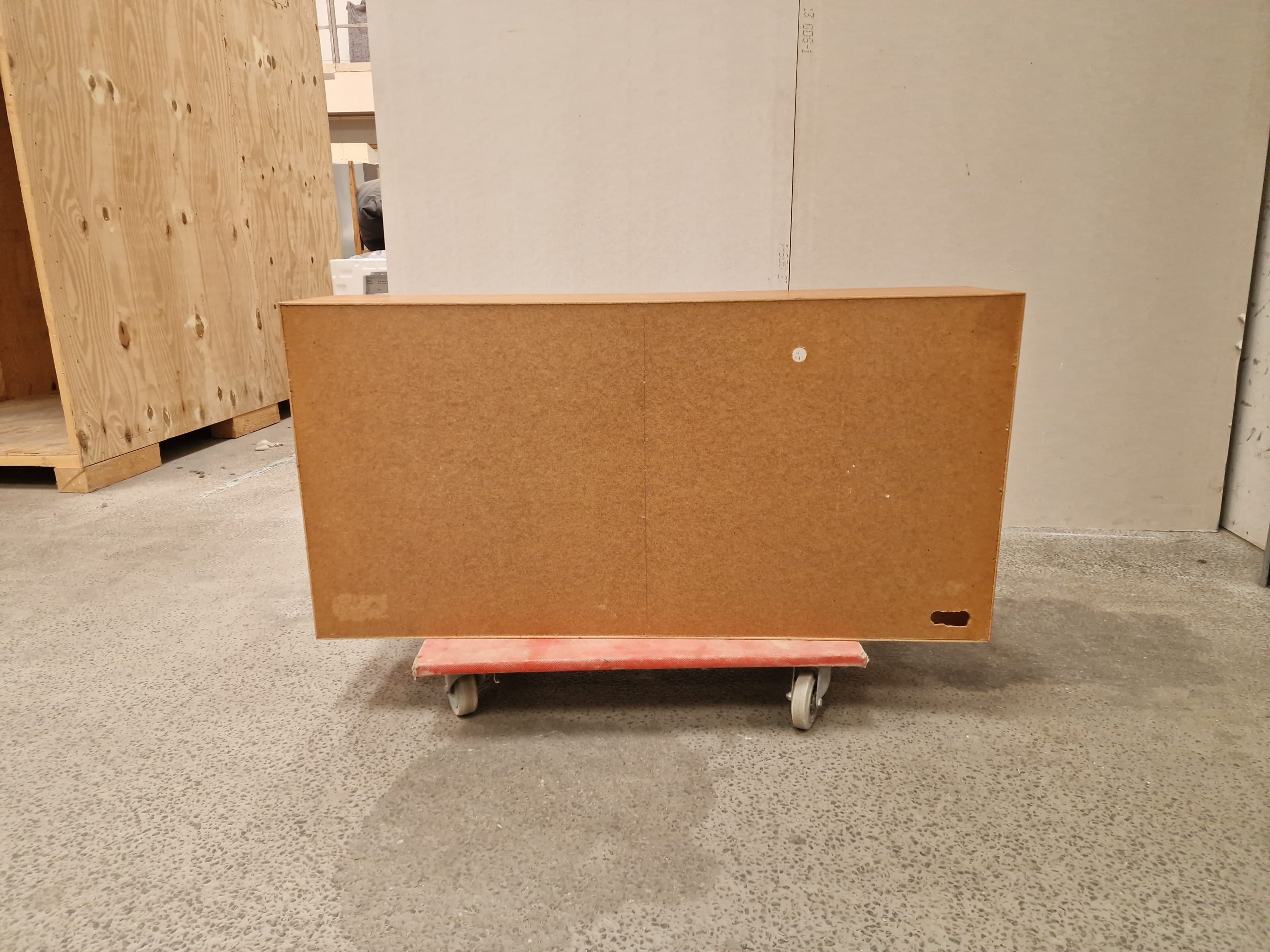 Lille smal reol, teak