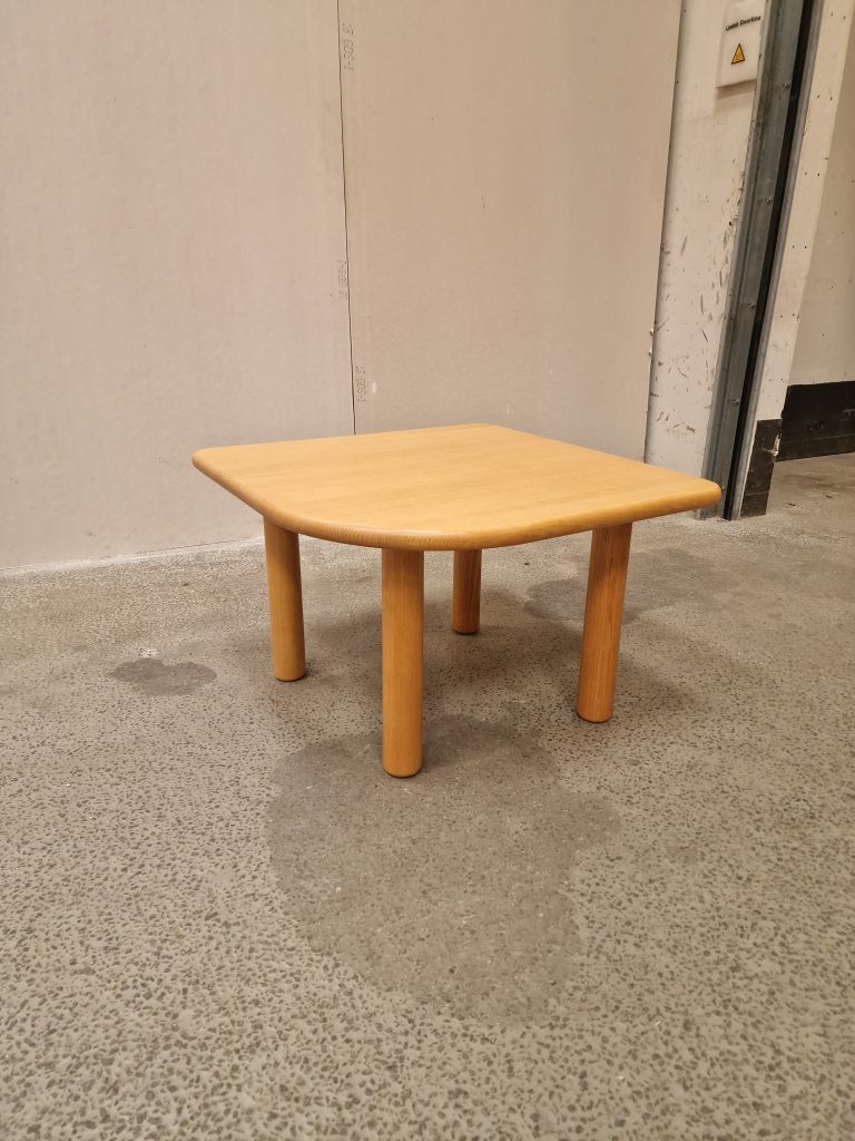 Sofabord, hjørne, massiv egetræ