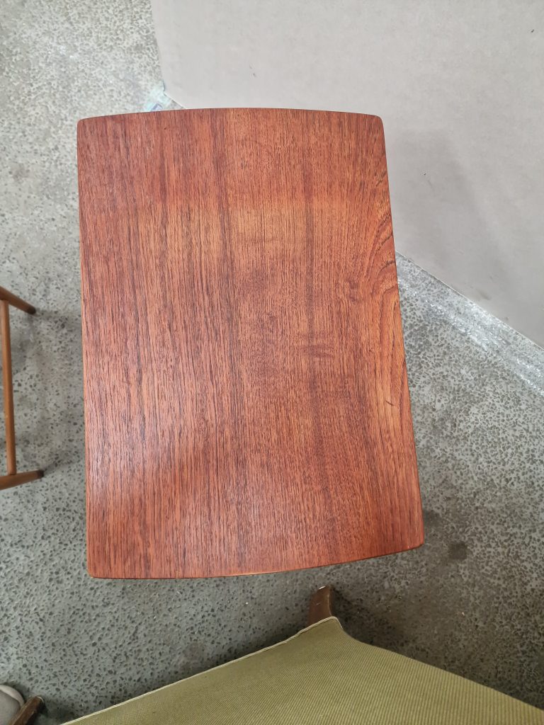 Indskudsborde, teak og bøg, Børge Mogensen