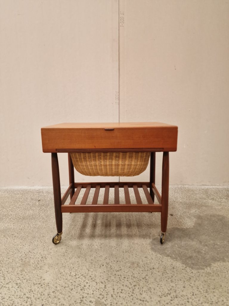 Sybord, teak, FDB/Ejvind Johansson