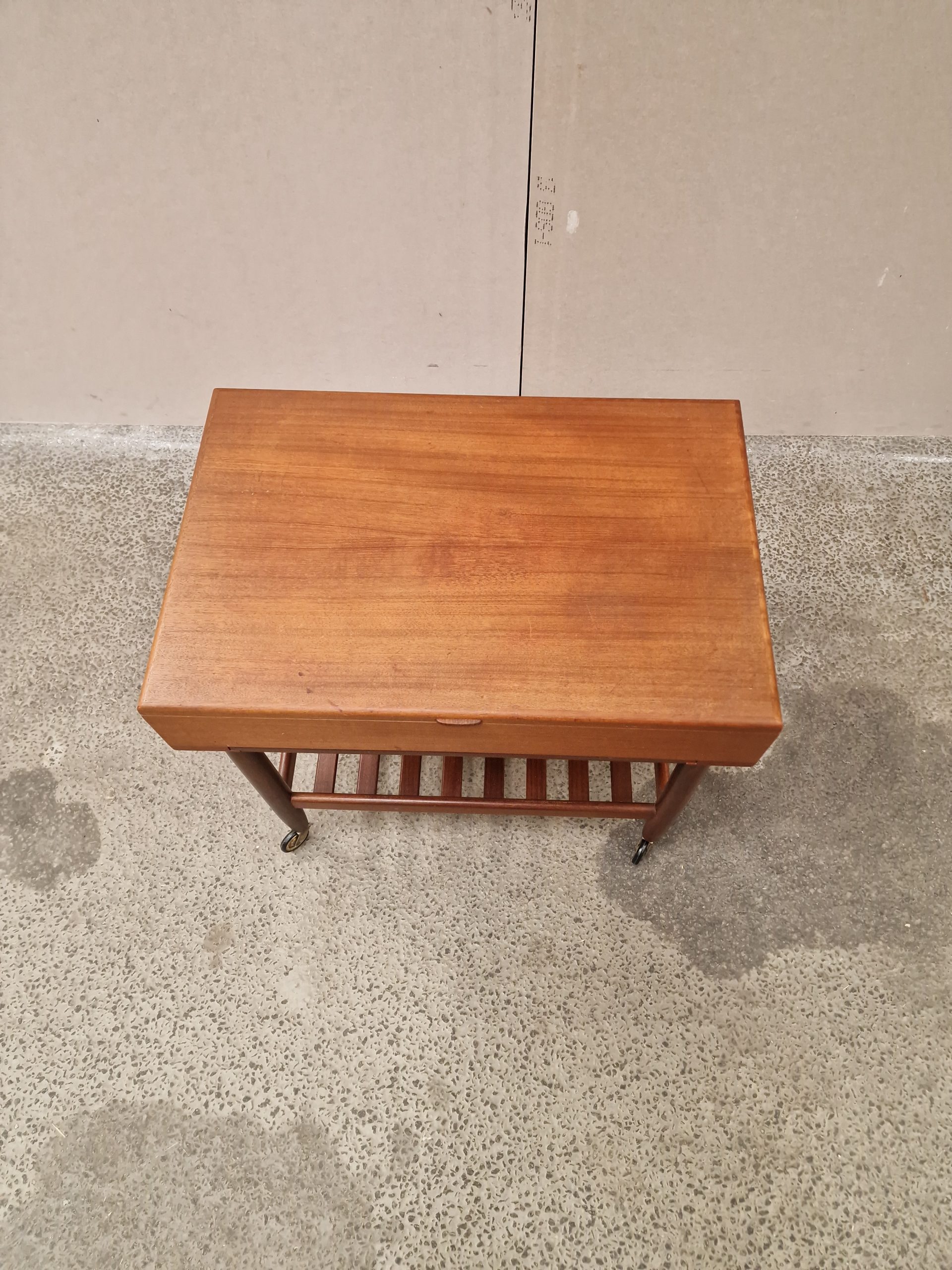 Sybord, teak, FDB/Ejvind Johansson