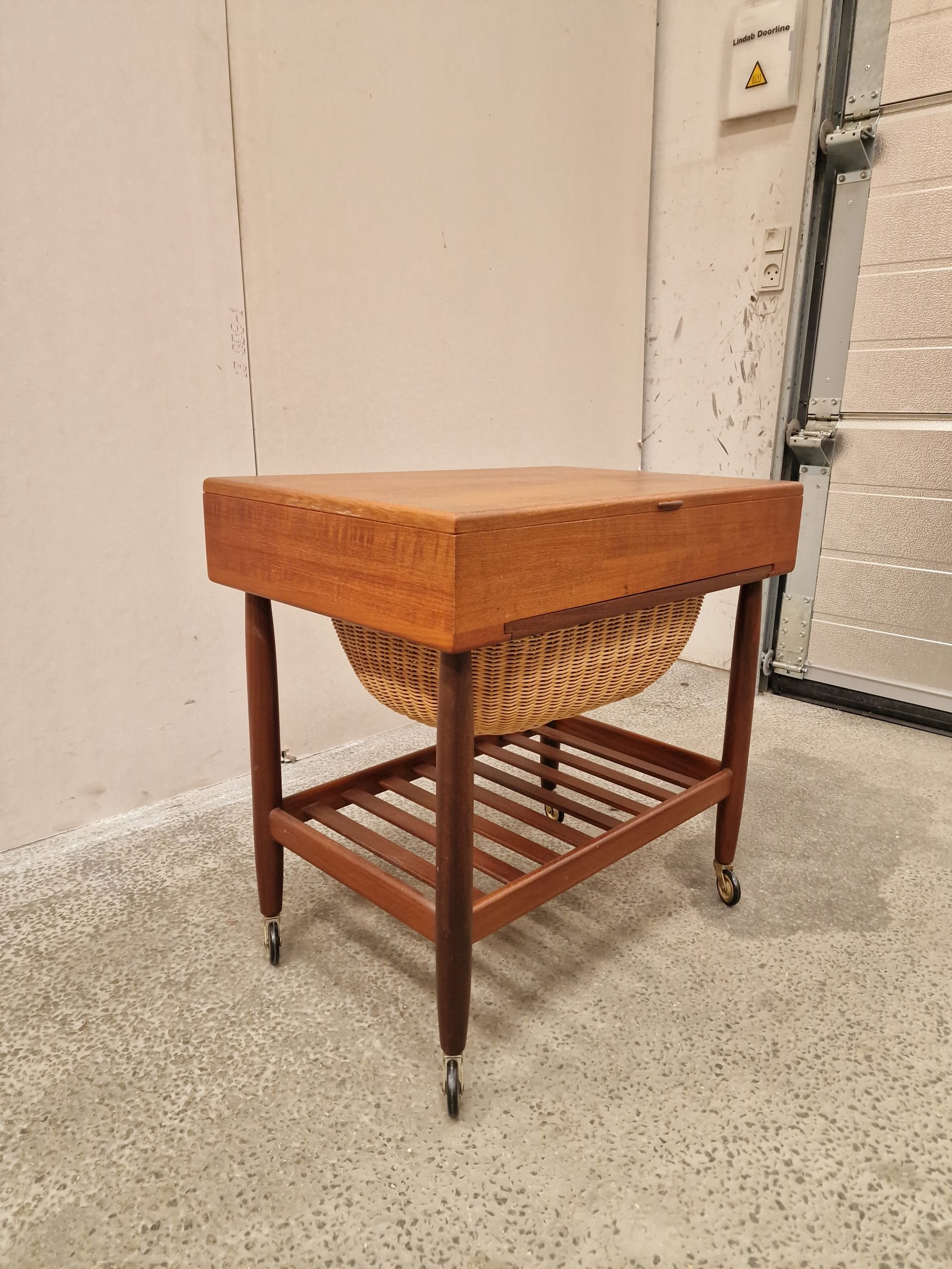 Sybord, teak, FDB/Ejvind Johansson