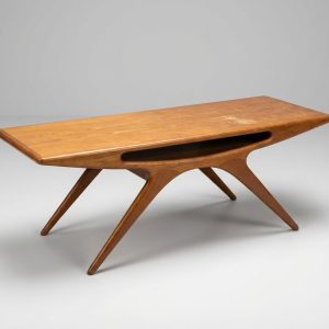 Sofabord i teak, Smilet af Johannes Andersen, CFC Silkeborg