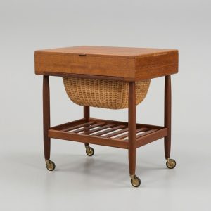 Sybord, teak, FDB/Ejvind Johansson